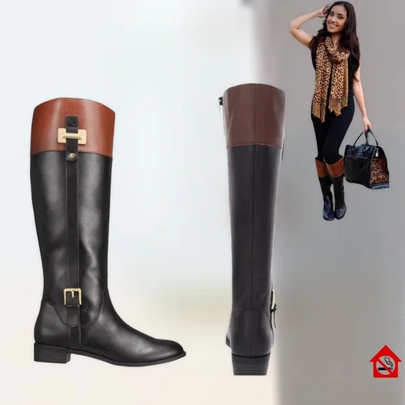 Riding Boots Tall WIDE CALF 17 inches - Picture 9 of 12